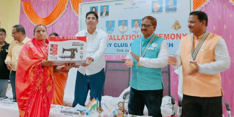 ରୋଟାରୀ କ୍ଳବ ର ଅଧିଷ୍ଠାନ ଉତ୍ସବ : “ସେବା ହିଁ ମାନବ ଜୀବନକୁ ସାର୍ଥକ କରିଥାଏ – ବିଧାୟକ”