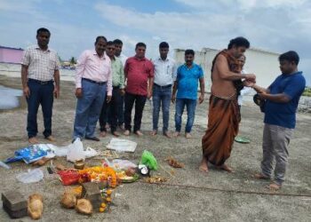 ଇଭିଏମ୍ ଫାଷ୍ଟ ଲେଭଲ ଚେକିଂ ପାଇଁ ଗୃହ ନିର୍ମାଣ ର ଶୁଭ ଦିଆଗଲା