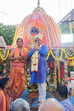 Vizag’s Jagannath Temple Hosts Bahuda Yatra