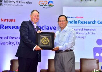 ସ୍ପ୍ରିଙ୍ଗର ନେଚର ଓ ଭାରତୀୟ ଶିକ୍ଷା ମନ୍ତ୍ରାଳୟ ସହଯୋଗୀତାରେ ଭୁବନେଶ୍ୱର ଠାରେ ଇଣ୍ଡିଆ ରିସର୍ଚ୍ଚ ସମାରୋହ ୨୦୨୩ ଆୟୋଜିତ