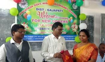 ବଡନଦା ସରକାରୀ ଉଚ୍ଚ ମାଧ୍ୟମିକ ବିଦ୍ୟାଳୟରେ ପ୍ରବେଶ ଉତ୍ସବ ଅନୁଷ୍ଠିତ