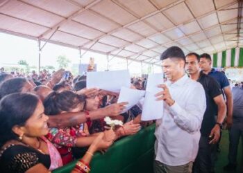 5T Secretary visits Balangir District