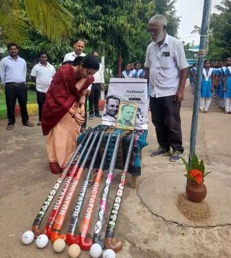 ପଲଶାଗୋରା ହାଇସ୍କୁଲରେ ଜାତୀୟ କ୍ରୀଡା ଦିବସ