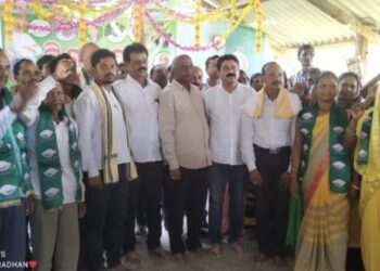 ଗଜପତି ଜିଲ୍ଲା ମୋହନା ବ୍ଲକ ଅନ୍ତର୍ଗତ ବଦଖଣି ପଞ୍ଚାୟତ ଦେଉଳ ଖଣି ଅଞ୍ଚଳରେ ବିଜେଡିର ମିଶ୍ରଣ ପର୍ବ ଅନୁଷ୍ଠିତ