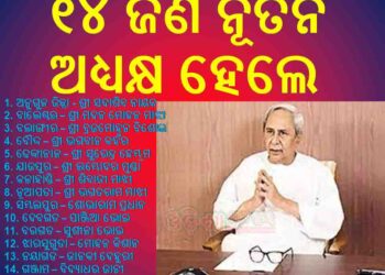 ୧୪ଟି ନୂତନ ସ୍ବତନ୍ତ୍ର ଉନ୍ନୟନ ପରିଷଦର ପାଇଁ ନିଯୁକ୍ତ ହେଲେ ଅଧ୍ୟକ୍ଷ : ନୟାଗଡ – ଜାନକୀ ଦେହୁରୀ