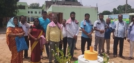 ୩୭ ବର୍ଷ ପରେ ଅଙ୍ଗନବାଡି କେନ୍ଦ୍ର ପାଇଁ ନିର୍ମାଣ କାର୍ଯ୍ୟର ଭିତ୍ତିପ୍ରସ୍ତ