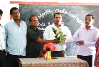 ମକରଝୋଳ କ୍ଲଷ୍ଟର ନବନିଯୁକ୍ତ ସିଆରସିସିଙ୍କୁ ସମ୍ବର୍ଦ୍ଧନା