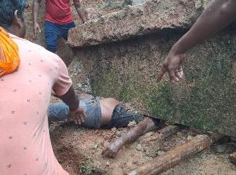 ବିମ୍ ତଳେ ଚାପି ହୋଇ ଶ୍ରମିକ ମୃତ୍ୟୁ !