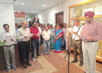 ଖୋର୍ଦ୍ଧାରୋଡ଼ ରେଳମଣ୍ଡଳ ଦ୍ଵାରା ସଦ୍ଭIବନା ଦିବସ ପାଳିତ