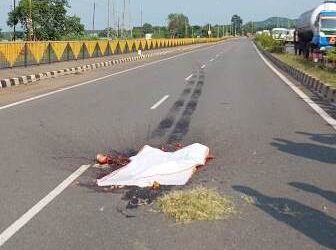 ଅଜଣା ଗାଡ଼ି ଧକ୍କାରେ ମହିଳା ମୃତ