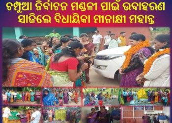 ଚମ୍ପୁଆ ନିର୍ବାଚନ ମଣ୍ଡଳୀ ପାଇଁ ଉଦାହରଣ ସାଜିଲେ – ବିଧାୟିକା ମୀନାକ୍ଷୀ ମହାନ୍ତ