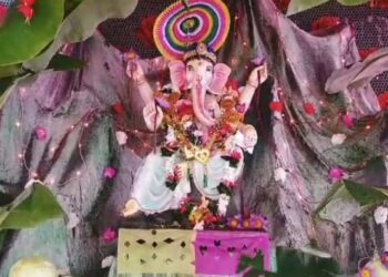 କେ. ଏମ. ଭାଲିଆସାହି ଉଚ୍ଚ ବିଦ୍ୟାଳୟରେ ଗଣେଶ ପୂଜା