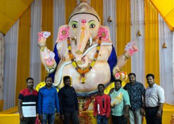 ବାଲିଗୁଡାରେ ଗଣେଷ ପୂଜା ପାଳିତ : ନୂତନ ଛାତ୍ର ଛାତ୍ରୀ ଖଡ଼ି ଛୁଆଁଇଲେ