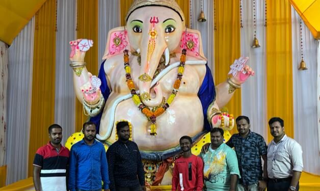 ବାଲିଗୁଡାରେ ଗଣେଷ ପୂଜା ପାଳିତ : ନୂତନ ଛାତ୍ର ଛାତ୍ରୀ ଖଡ଼ି ଛୁଆଁଇଲେ