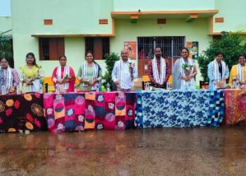 ନିଉଷ୍ଟାର କଲେଜରେ ପାରମ୍ପାରିକ ରୀତିନୀତି ରେ ପାଳନ ହୋଇଯାଇଛି ଗୁରୁ ପୂଜନ
