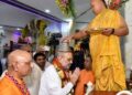 ପବିତ୍ର ଜନ୍ମାଷ୍ଟମୀ ଅବସରରେ ଶ୍ରୀ ଅମିତ ଶାହଙ୍କର ଦିଲ୍ଲୀ ଇସ୍କନ ମନ୍ଦିରରେ ପୂଜାର୍ଚ୍ଚନା