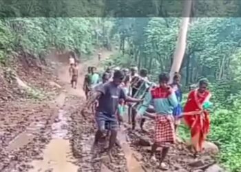 ଗଜପତି ଜିଲ୍ଲାରେ ଜନନୀ ଯନ୍ତଣା : ଗର୍ଭବତୀଙ୍କୁ ଦୋଳାରେ ବୁହାହୋଇ ୭ କାମି ଗଲେ