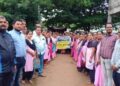 ଗୋଷାଣୀ ବ୍ଲକ ଶିକ୍ଷା ଅଧିକାରୀଙ୍କ କର୍ଯ୍ୟାଳୟ ସମ୍ମୁଖରେ ଚାଲିଥିବାପ୍ରାଥମିକ ଶିକ୍ଷକଙ୍କ ଧାରଣା ତୃତୀୟ ଦିନରେ ପହଞ୍ଚିଲା