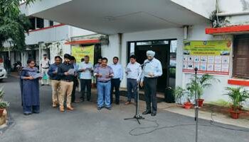 खोरधारोड रोड मंडल द्वारा स्वच्छता पखवाड़ा
