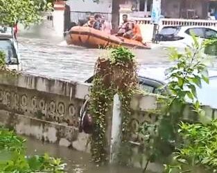 नागपूरमध्ये ढगफुटी पाऊस