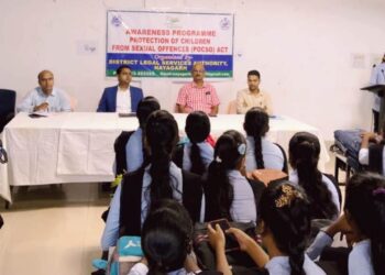 POCSO and Victim Support Awareness Programme at Nayagarh Model degree college