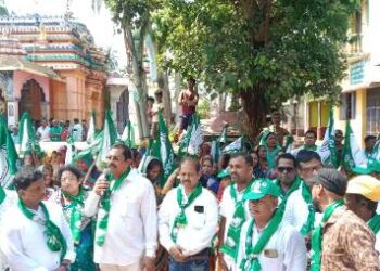ଚିଲିକା ନିର୍ବାଚନ ମଣ୍ଡଳୀ ଚିଲିକା ବ୍ଲକ ୪ ନମ୍ବର ଜୋନ ରେ ବିଜୁଜନତା ଦଳର ଜନସମ୍ପର୍କ ପଦ ଯାତ୍ରା ଅନୁଷଠିତ ହୋଇଯାଇଛି