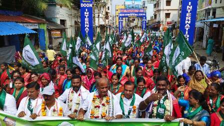 ପୁରୁଣା ଭୁବନେଶ୍ୱର ରେ ଜନ ସମ୍ପର୍କ ପଦଯାତ୍ରା