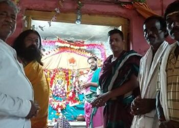 ମା ଶଙ୍ଖେଶ୍ୱରୀ ଦୁଲାଦେବୀଙ୍କ ପୀଠରେ ବାର୍ଷିକ ନବରାତ୍ର ପୂଜା