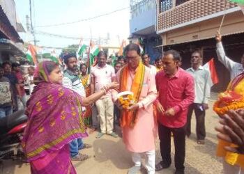 ରାଇରଙ୍ଗପୁର ନିର୍ବାଚନ ମଣ୍ଡଳୀର ୪ ଗୋଟି ବ୍ଲକ୍ ଠାରେ ମୋ ମାଟି ମୋ ଦେଶ କାର୍ଯ୍ୟକ୍ରମ ଅନୁଷ୍ଠିତ