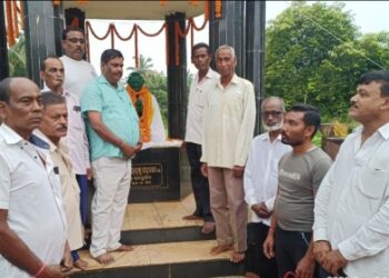 ପୂର୍ବତନ କଂଗ୍ରେସ ୱାର୍ଡ ସଭାପତିଙ୍କ ପକ୍ଷରୁ ଗାନ୍ଧୀ ଜୟନ୍ତୀ ପାଳନ