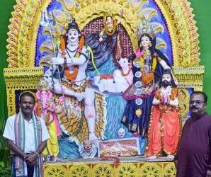 ପାଇକସାହି ହରପାର୍ବତୀ ପୂଜା କମିଟିର ତୋରଣ ଉଦଘାଟିତ