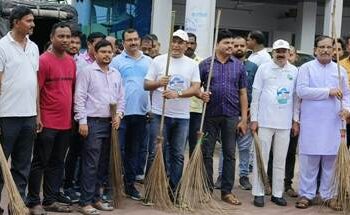 ସ୍ୱଚ୍ଛତା ହିଁ ସେବା ଅଭିଯାନରେ ସାମୁହିକ ଶ୍ରମଦାନ କାର୍ଯ୍ୟକ୍ରମ