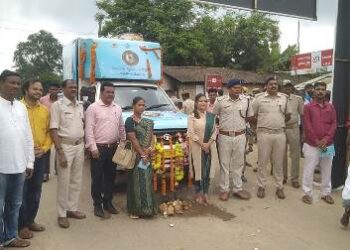 ସାଇବର ସଚେତନତା ରଥ ଗଡିଲା ପଡିଆରେ
