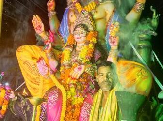 ଭୁବନ ରେ ଗଜଲକ୍ଷ୍ମୀ ଙ୍କ ଭସାଣି : ଅଘୋରୀ ନୃତ୍ୟ ସାଙ୍ଗକୁ ବାଘ ନୃତ୍ୟ ମନ ମୋହିଲା – ବାଜା ବାଣ ରେ ଦୁଲୁକିଲା ସହର