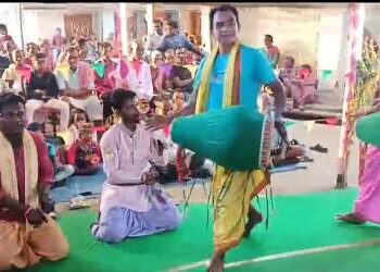 ଆହାରଵନ୍ଧ ଗ୍ରାମରେ କାର୍ତ୍ତିକ ପୂର୍ଣ୍ଣିମା ଅବସରରେ ଷୋହଳ ପ୍ରହର‌ ନାମଯଞ
