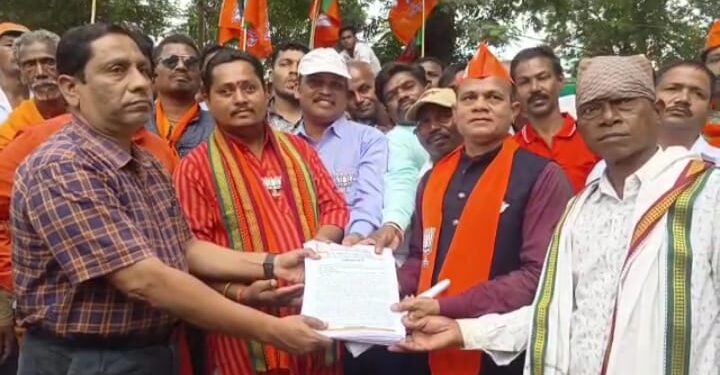ବିଜେପିର ଦଳ ପକ୍ଷରୁ ମୋହନା ବ୍ଳକ ଘେରାଉ