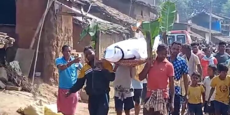 ମହିଳା ଦାଦନ ଶ୍ରମିକ ଙ୍କ ମୃତ୍ୟୁ ଘଟଣା