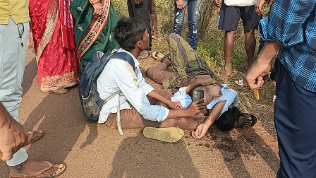 ଦୁର୍ଘଟଣାରେ ୪ଜଶ ନାବାଳକ ଛାତ୍ର ଗୁରୁତର