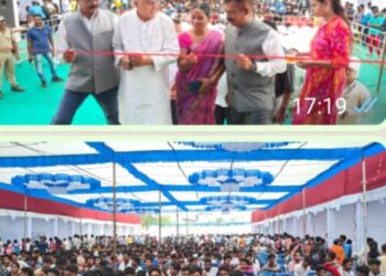 ପାରଳାଖେମୁଣ୍ଡି ସ୍ଥିତ ଗଜପତି ଷ୍ଟାଡିୟମ ଠାରେ ଜିଲ୍ଲାସ୍ତରୀୟ ନିଯୁକ୍ତି ମେଳା ଅନୁଷ୍ଠିତ
