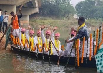  ଖୋର୍ଦ୍ଧା ଜିଲ୍ଲା ରାମେଶ୍ୱର : ମନ୍ଦାକିନୀ ବୋଇତ ବନ୍ଦାଣ ଉତ୍ସବ