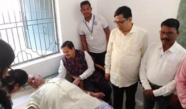 ରଘୁନାଥ ଜୀଉ କଲେଜ ରେ ରକ୍ତଦାନ ଶିବିର ଅନୁଷ୍ଠିତ