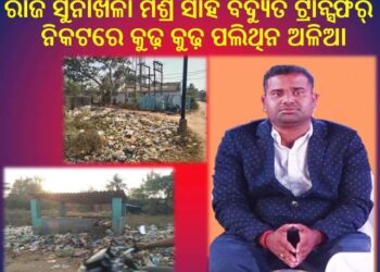 ରାଜସୁନାଖଳା ଗ୍ରାମ ପଞ୍ଚାୟତରେ ବର୍ଜ୍ୟବସ୍ତୁ ପରିଚାଳନା ବିପର୍ଯ୍ୟସ୍ତ