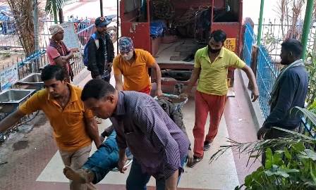 ହେଲମେଟ୍ ନଥିବାରୁ ଚାଲିଗଲା ବାଇକ ଚାଳକଙ୍କ ଜୀବନ