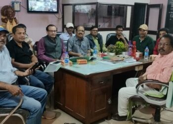 ଯୁବ ବିକାଶ କାର୍ଯ୍ୟକ୍ରମ ର ସଫଳ ରୂପାୟନ ପାଇଁ ନାଚୁଣୀ ମହାବିଦ୍ୟାଳୟ ରେ ସାମ୍ବାଦିକ ସମ୍ମିଳନୀ