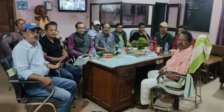 ଯୁବ ବିକାଶ କାର୍ଯ୍ୟକ୍ରମ ର ସଫଳ ରୂପାୟନ ପାଇଁ ନାଚୁଣୀ ମହାବିଦ୍ୟାଳୟ ରେ ସାମ୍ବାଦିକ ସମ୍ମିଳନୀ