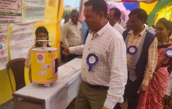 ଜିଲ୍ଲାସ୍ତରୀୟ ରାଷ୍ଟ୍ରୀୟ ବୈଜ୍ଞାନିକ ପ୍ରଦର୍ଶନୀ -2023 ଆୟୋଜନରେ କେ.ଏମ. ଭାଲିଆସାହି ଉତ୍ସବ ମୁଖରିତ