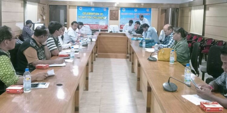 ଭବାନୀପାଟଣା ଠାରେ ବାଲ୍ୟ ବିବାହ ଏବଂ ବେଟି ବାଚାଓ ବେଟି ପଢ଼ାଓ ସମ୍ପର୍କିତ ଟାସ୍କ ଫୋର୍ସ ବୈଠକ