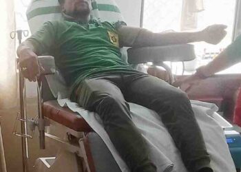 ରକ୍ତହୀନତା ରୋଗୀଙ୍କୁ ରକ୍ତଦାନ କଲେ ୧୦୮ ଆମ୍ବୁଲାନ୍ସ କର୍ମଚାରୀ