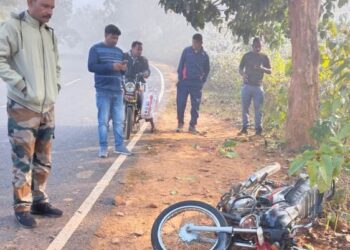 ବାଇକ୍ ଦୁର୍ଘଟଣାରେ ଚାଳକ ମୃତ