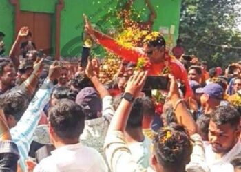 ନିଜ ଜନ୍ମମାଟିରେ ସତବୀର ସିଂଙ୍କୁ ଭବ୍ୟ ସ୍ଵାଗତ